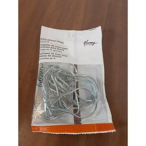 Kenney Steel Shower Rings set of 12 NWT